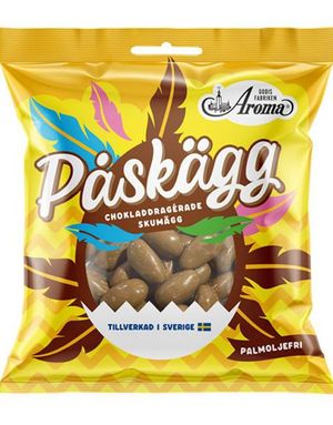Aroma Chokladöverdraget skumägg 90 gram