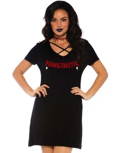 Fangtastic Svart Dräktklänning med Fickor