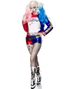 Harley Quinn Inspirerad Lyxkostym