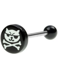 Ninja Cat Black - Tungpiercing