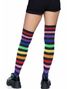 Svarte Rainbow Knesokker