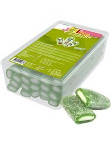 1 kg Boks med Sure Eple Lakrislisser