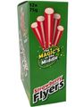 12 St Maxilin Strawberry Flyers - Lakritsstänger med Jordgubbsfyllning - Hel Låda 900 Gram
