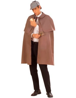 Brun Kappa m/Axelkåpa - 100 cm