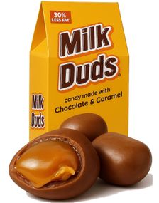 Milk Duds Kartong - Chokladkulor Med Karamell 283 Gram (USA Import)