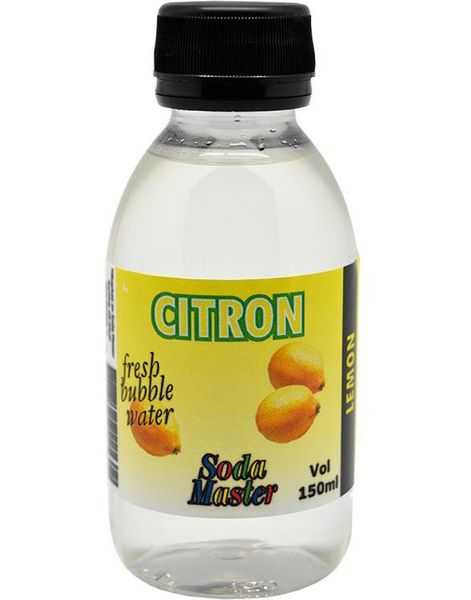 Soda Master Sitron - Høykonsentrert Smakstilsetning for Vann med Kullsyre 150 cl