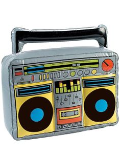 Uppblåsbar Boom Box 44x38 cm