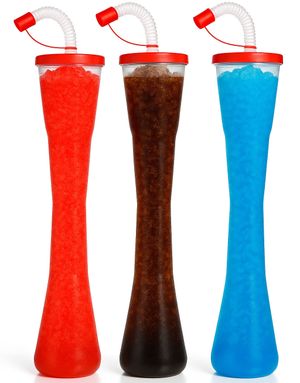 3 st 400 ml Slushbägare