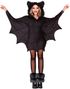 Flaggermus Kostymekjole med Hette - Medium