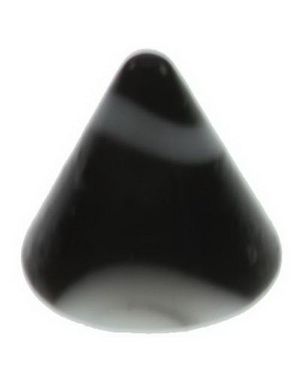 Marble Spike - Svart Akrylkula