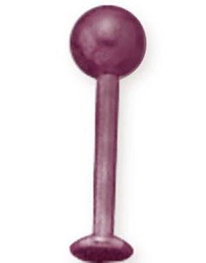 Ball Labrett Purple - 1,2 x 8 mm Labret
