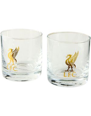 2 stk Licensierade Liverpool Whiskey Glas