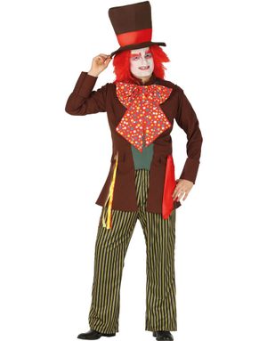 Mad Hatter Inspirerad Dräkt med Hatt