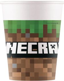 8 stk Minecraft Papirkopper