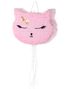 Rosa Katt Pull Pinata 35x27 cm