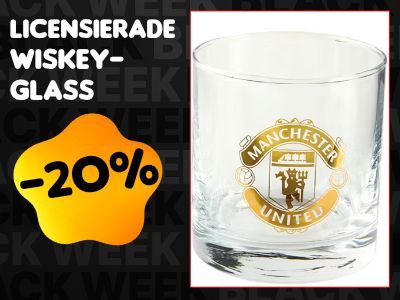 Licensierad Wiskey glas