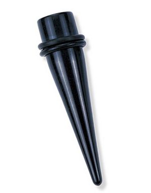 Nail Expander - Svart Öronpiercing