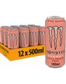 12 St Monster Energy Ultra Peachy Keen 500 ml Energidryck - Helt Brett (Sockerfri)