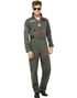 Lisensiert Top Gun Deluxe Pilotkostyme