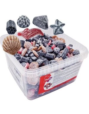 2 kg Malaco Godt & Blandet Salt - Stor Boks
