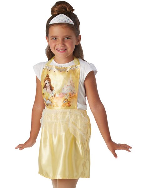 Licensierad Disney Belle Dräkt till Barn - Strl 3-6 ÅR