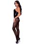 Wet-Look Bodysuit - Kostyme til Dame
