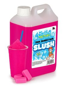 1785542400_5Pink Bubblegum Slush Koncentrat - 40 Liter Färdig Slush - Crazy Factory