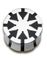 Black Ninja Star - Piercing Plugg