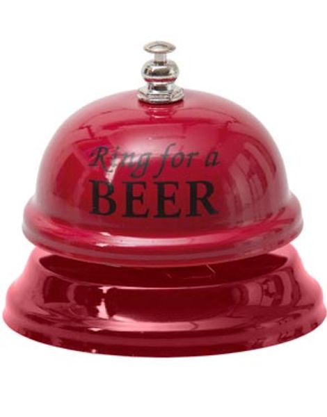 Ring for a Beer - Röd Ringklocka