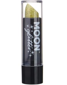 Guldfärgat Läppstift med Glitter