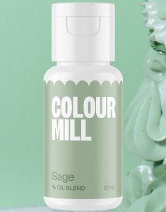 Colour Mill Sage Oljebaserad Livsmedelsfärg - 20ml