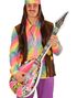 Uppblåsbar Hippiemönstrad Mandolin - 105 cm
