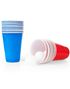 Beer Pong Set med 4 bollar och 24 koppar