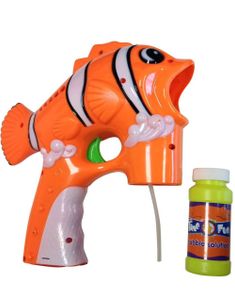 Clownfisk Såpbubbel Pistol med Bubbelvatten