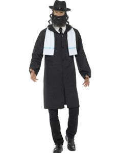 Rabbin Herrdräkt med Hatt