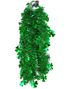 Grønt St. Patricks Glittergirlander med Trekløvere 3 meter