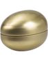 Guldfärgat Metall Påskägg - 15 cm