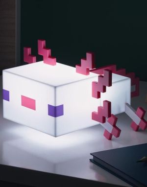 Licensierad Axolotl Figur Ljus 21 cm
