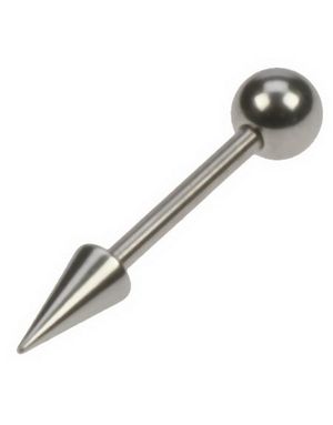 Ögonbrynspiercing med Rund Kula & Long Spike