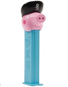 Pirat Georg Gris Pez-Hållare med 2 stk Pez Paket