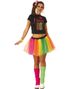 I Love 80s Kostyme til Dame - Strl S