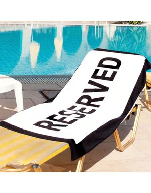 Reserved - Badehåndkle 76x152 cm