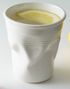 Keramikmugg formad som en Mosad Plastmugg