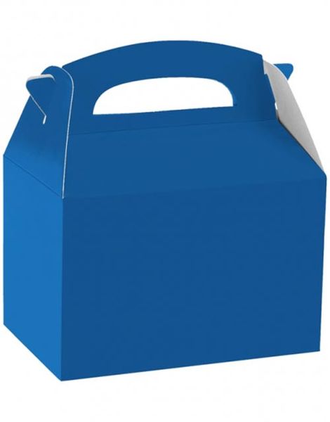 1 stk Party Ask 18x15x10 cm - Royal Blå