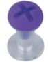 Bolt - Lila Piercing Plugg