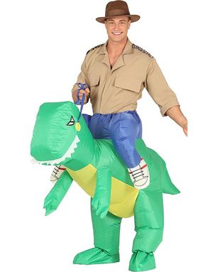 Uppblåsbar Dinosaurdräkt
