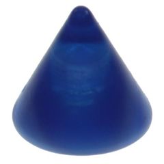 Marble Spike - Blå Akrylkula - 3 mm kula för 1,2 mm stav