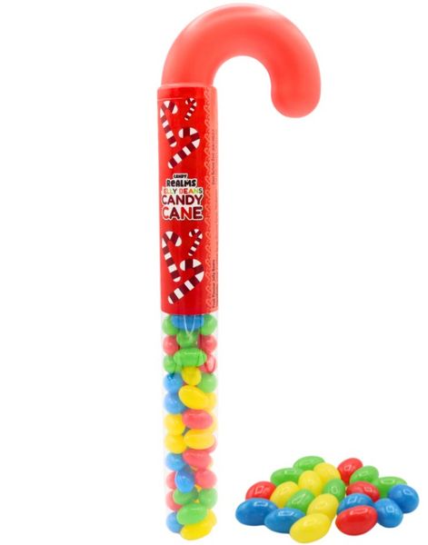 Candy Realms Jelly Beans Candy Cane 80 gram