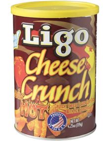 Ligo Spicy Cheese Crunch 119 gram (USA)