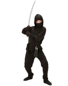 Smygande Ninja - Komplett Maskeraddräkt (Barn)